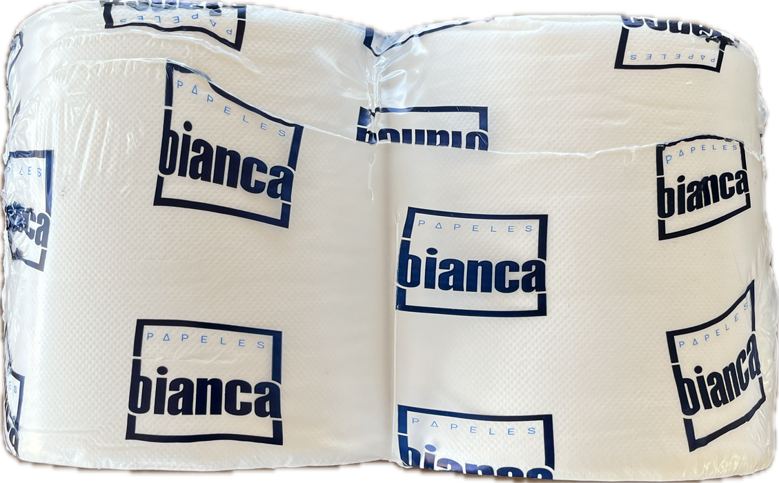 TOALLA PAPEL 250 MTS BIANCA PACK