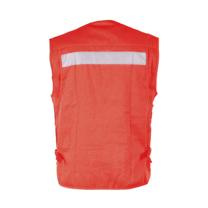 CHALECO GEOLOGO POPLIN CON REFLECTANTES BUONO