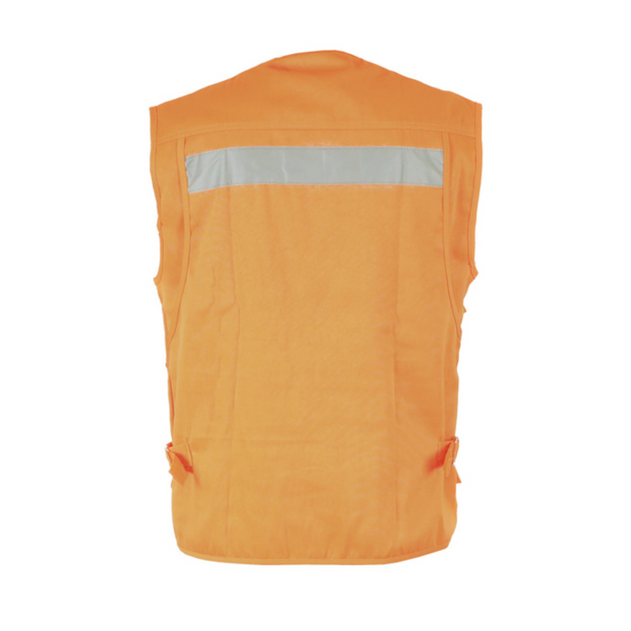 CHALECO GEOLOGO POPLIN CON REFLECTANTES BUONO