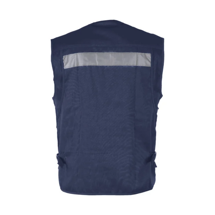 CHALECO GEOLOGO POPLIN CON REFLECTANTES BUONO
