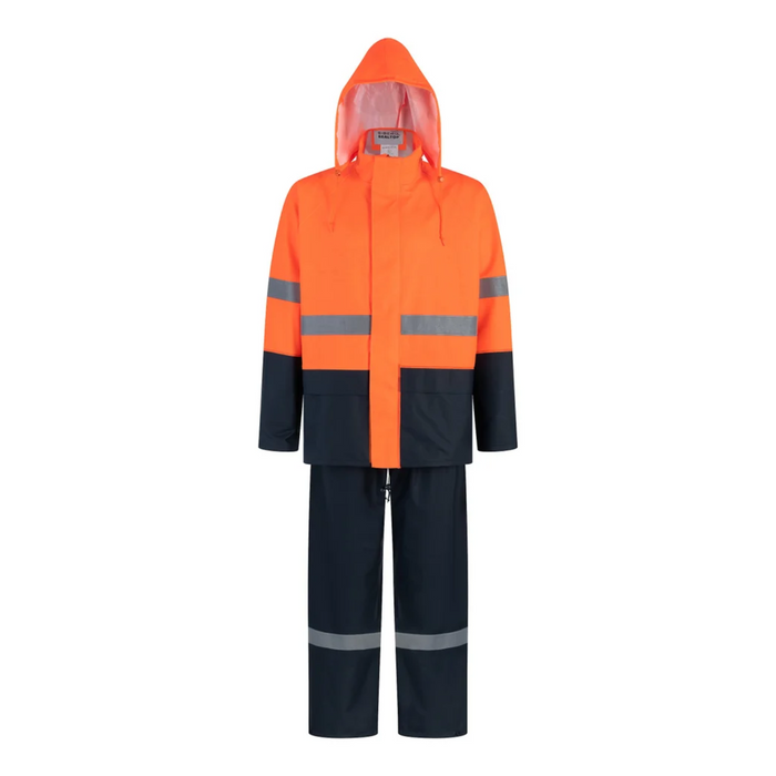 TRAJE PU BICOLOR
