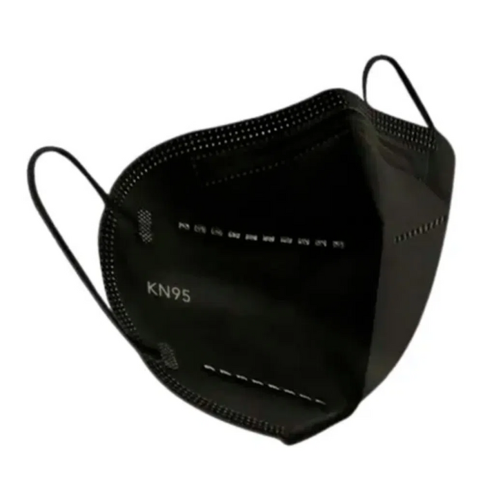 MASCARILLA KN95 ADULTO NEGRA