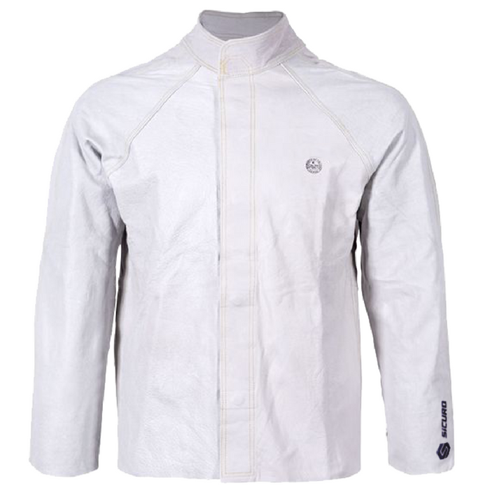 CHAQUETA DE CUERO PARA SOLDADOR SICURO