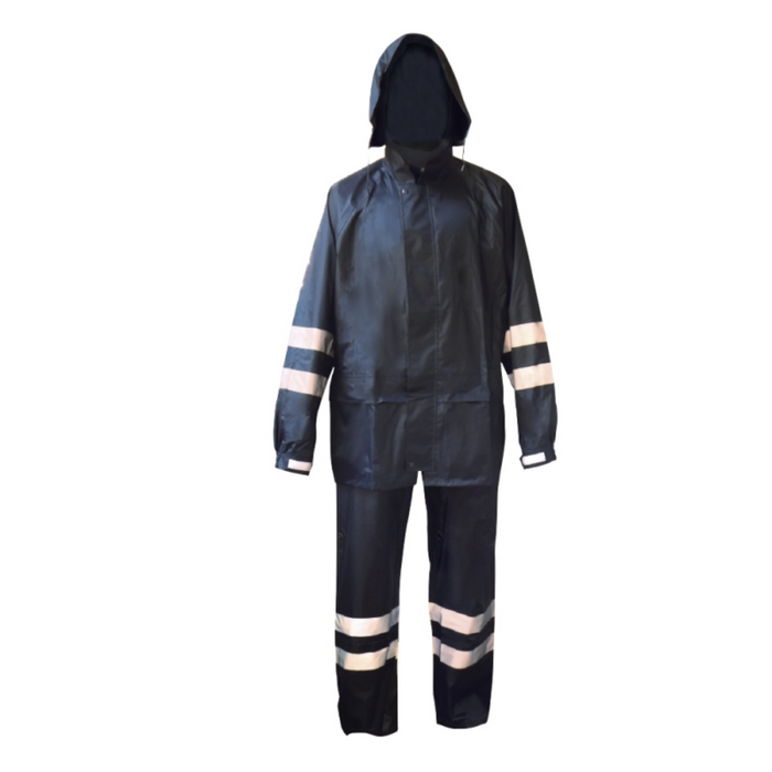 TRAJE IMPERMBEABLE CON REFLECTANTES
